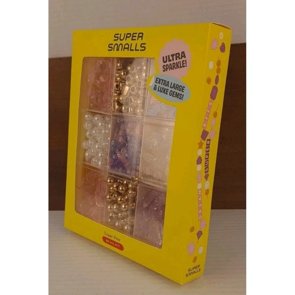 Super Smalls Rainbow Bead Kit for Kids Jewelry Making New In Box